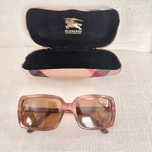 Burberry Women’s Transparent Sunglasses Brown